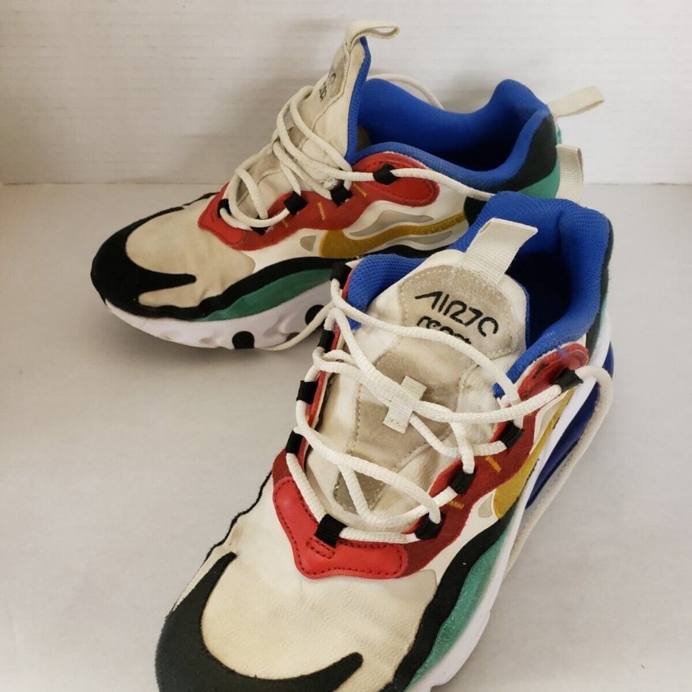 Air 7c react Nike runners 5.5y youth size 5 1/2 shoes used still good shape - Picture 2 of 12
